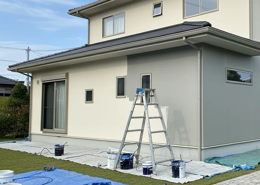 戸建て住宅の外壁塗装